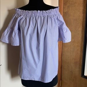 Kate Spade Cold Shoulder Top Size Medium